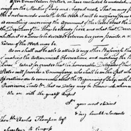 Document, 1785 December n.d.