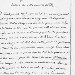 Document, 1781 November 27,...