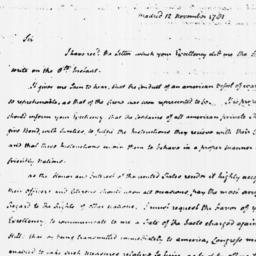[Document, 1781 November 12]