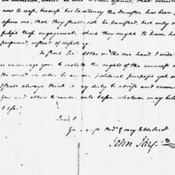 [Document, 1781 October 09]