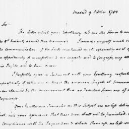 [Document, 1781 October 09]