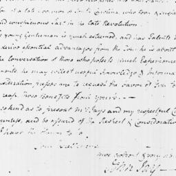 [Document, 1796 October 12]