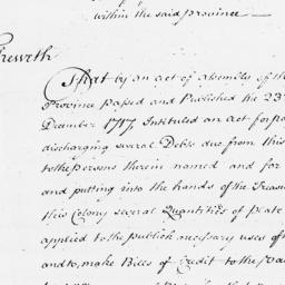 Document, 1719 June 04