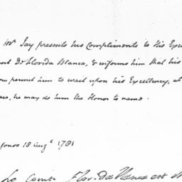 Document, 1781 August 18