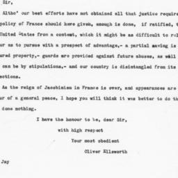 [Document, 1800 October 16]
