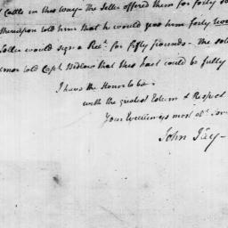 Document, 1778 November 19