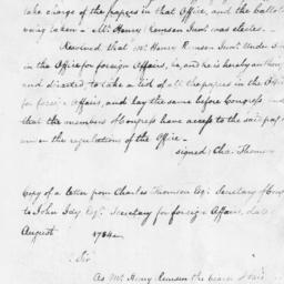 Document, 1784 March 2 - 17...