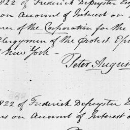 Document, 1822 April 10
