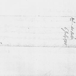 [Document, 1785 July 06]