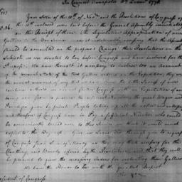 Document, 1778 December 10