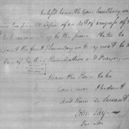 Document, 1779 March 22