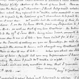 Document, 1814 January 11