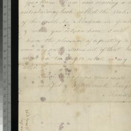 [Document, 1792 May 19]