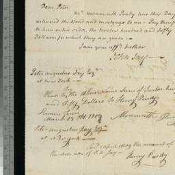 Document, 1809 March 23