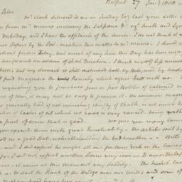 Document, 1808 January 27