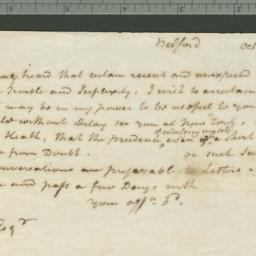 Document, 1813 October 12