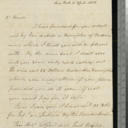 Document, 1810 April 15