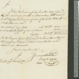 Document, 1780 December 29