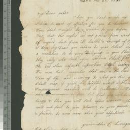 Document, 1786 March 21