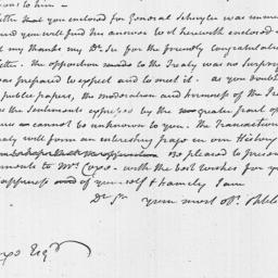 [Document, 1796 April 04]